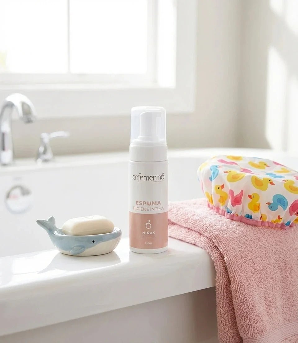 Espuma de Limpieza Íntima para Niñas - Enfemenino – Skin V