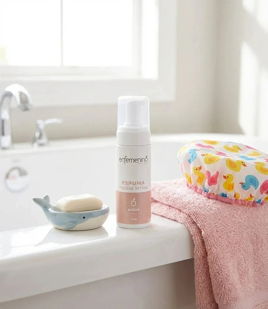 Espuma de Limpieza Íntima para Niñas - Enfemenino – Skin V